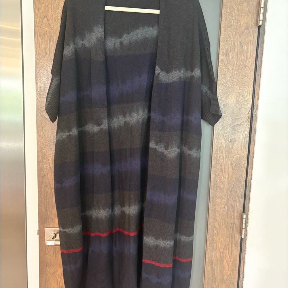 Lovestitch Black Long Sweater Coat